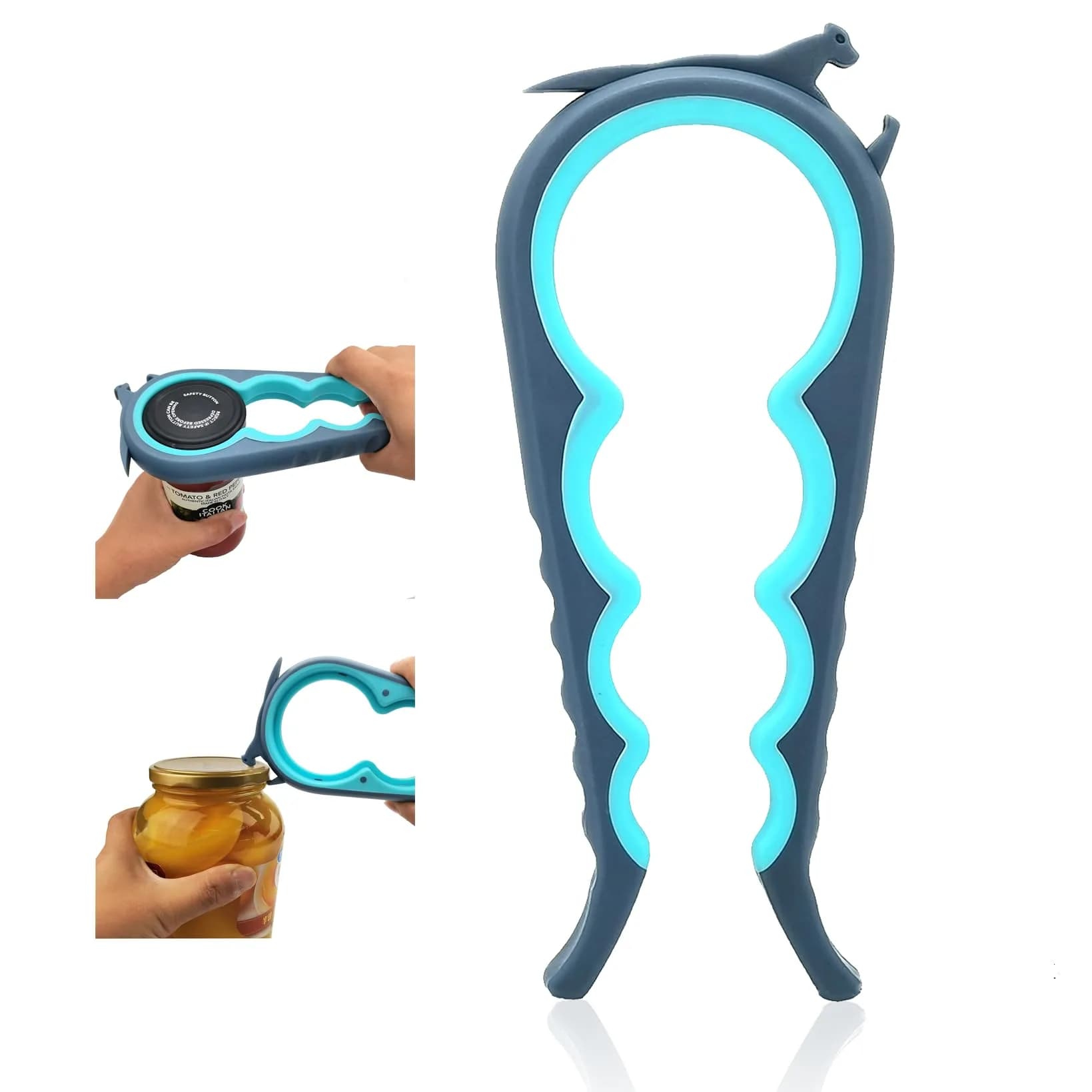 Otstar Jar Opener & Bottle Opener for Seniors with Arthritis, Weak Hands | Effortless Grip & Durable Design - main product image