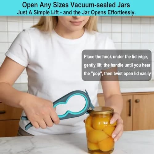 Otstar Jar Opener & Bottle Opener for Seniors with Arthritis, Weak Hands | Effortless Grip & Durable Design thumbnail 5