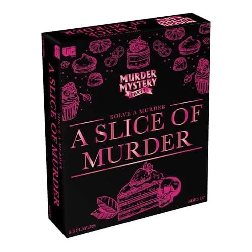 Murder Mystery Party A Slice of Murder Game 561 g (19.8 oz) | Interactive Dinner Party Game for 6-8 Players thumbnail 1