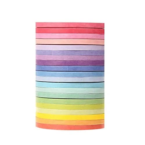 CCINEE Gold Washi Tape 3MM | 20 Rolls Slim Decorative Masking Tape for Crafts & DIY thumbnail 2