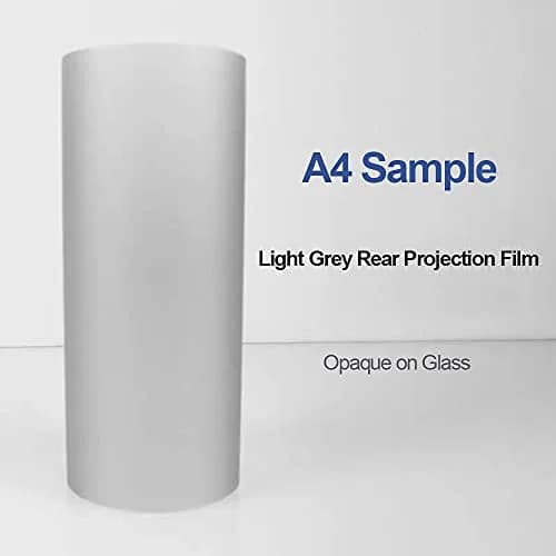 SW Holographic Rear Projection Film A4 Sample 21cm x 29.7cm (8.3Inchx11.7Inch) | Self-Adhesive for Clear Image Display thumbnail 3