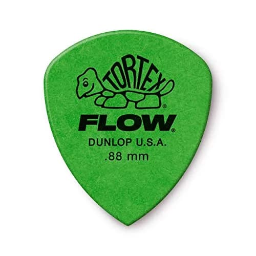 Jim Dunlop Tortex® Flow® Pick .88MM | Bright, Snappy Attack, Superior Durability, Made in USA thumbnail 1