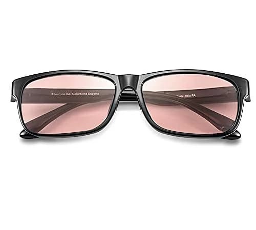 Pilestone TP-021 Color Blind Glasses Adventurer Classic Amber | Mild/Moderate Red-Green Blindness Indoor Use