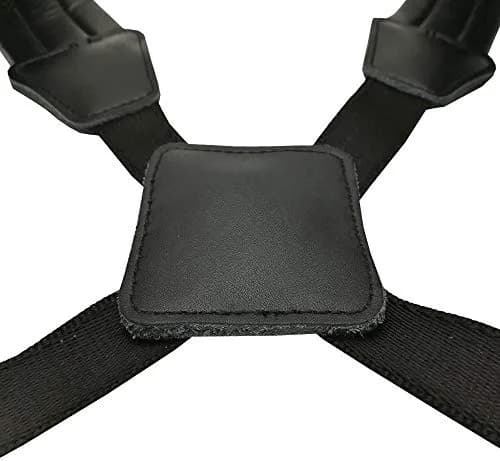Xavnia Professional Saxophone Shoulder Harness Strap with Leather Padding for Alto, Tenor, Baritone, Soprano Sax (Size L, Black) thumbnail 6
