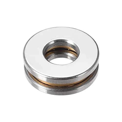uxcell F5-12M Thrust Ball Bearings 5mm x 12mm x 4mm Chrome Steel Single Direction (2-Pack) | Precision Bearings for Industrial Applications thumbnail 4
