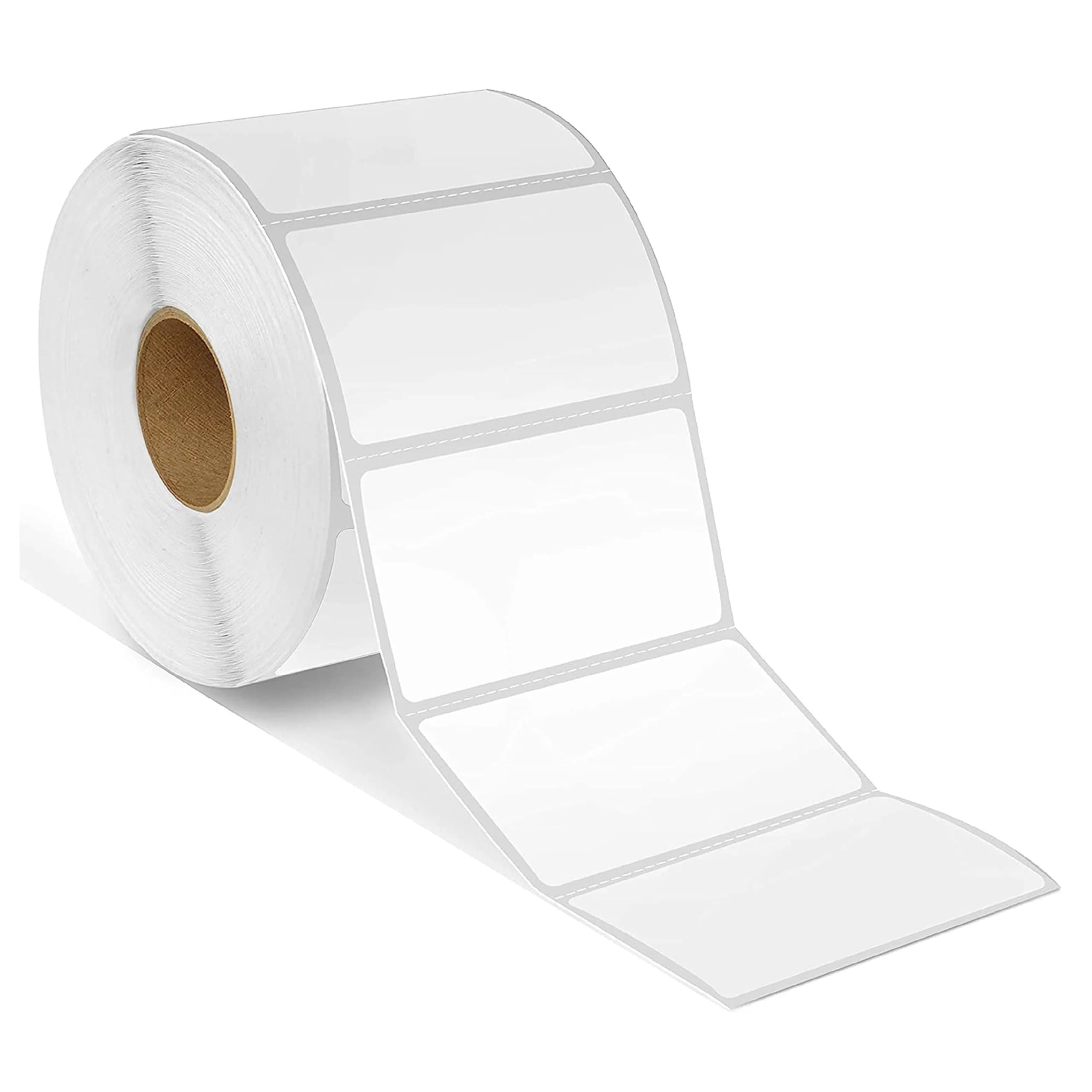 Spartan Industrial 3" X 2" Direct Thermal Labels (7000 Count, 10 Rolls) | Perforated, Fade & Scratch Resistant — 2.25" X 1.25"
