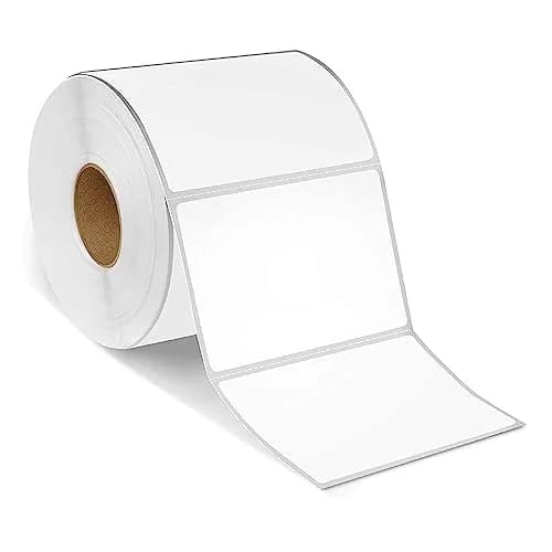 Spartan Industrial 3" X 2" Direct Thermal Labels (7000 Count, 10 Rolls) | Perforated, Fade & Scratch Resistant thumbnail 1