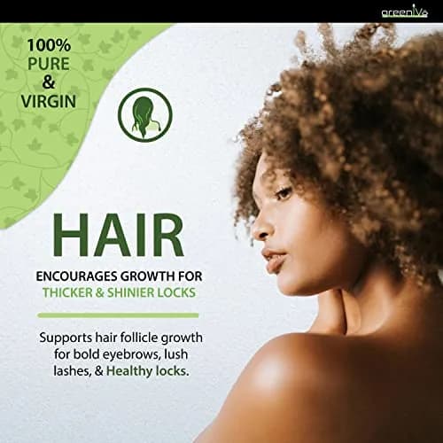GreenIVe 100% Pure Cold-Pressed Castor Oil 120ml (4 Fl Oz) | For Hair Growth, Eyelashes, Eyebrows, Skin Moisturizer thumbnail 7