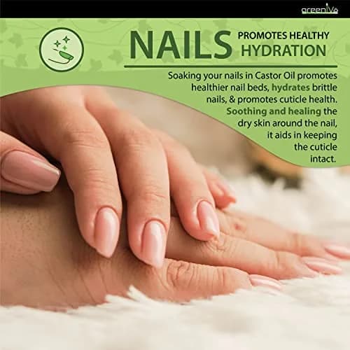 GreenIVe 100% Pure Cold-Pressed Castor Oil 120ml (4 Fl Oz) | For Hair Growth, Eyelashes, Eyebrows, Skin Moisturizer thumbnail 9
