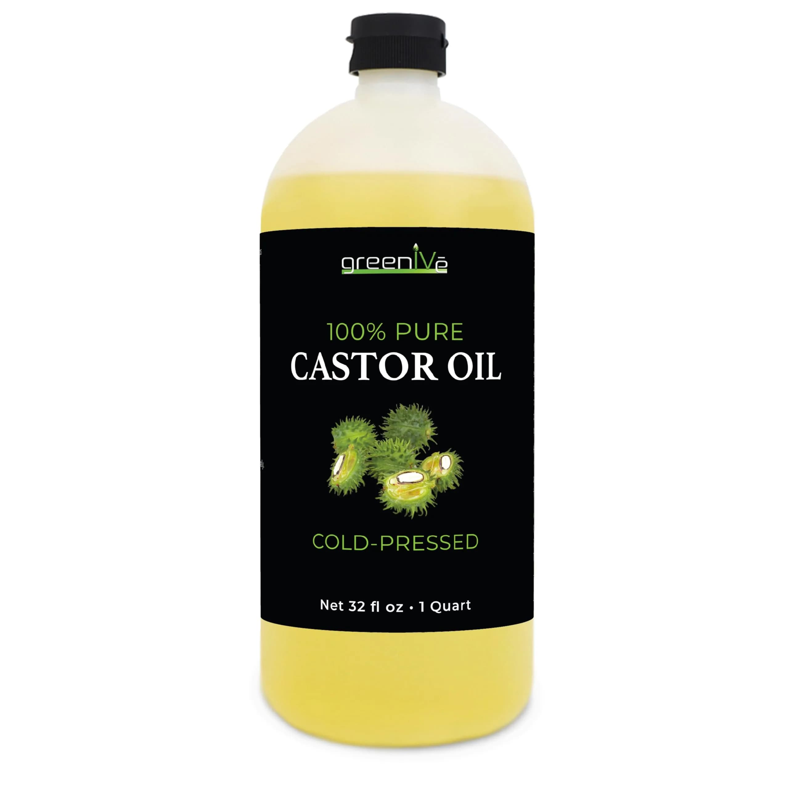 GreenIVe 100% Pure Castor Oil, 32 Fl oz thumbnail 1