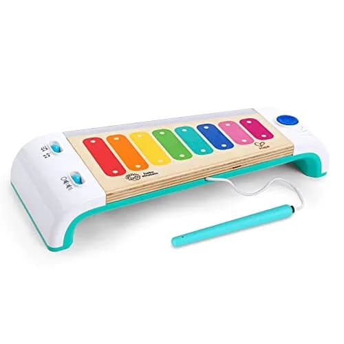 Baby Einstein Magic Touch Xylophone Wooden Musical Toy with Lights, 8 Keys, 12+ Months | Real Instrument Sounds thumbnail 2