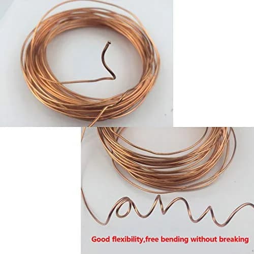 uxcell Soft Coil Copper Refrigeration Tubing 2.27 kg (5 lb) | 5mm OD x 4mm ID x 2m (6.5 Ft) for HVAC thumbnail 5