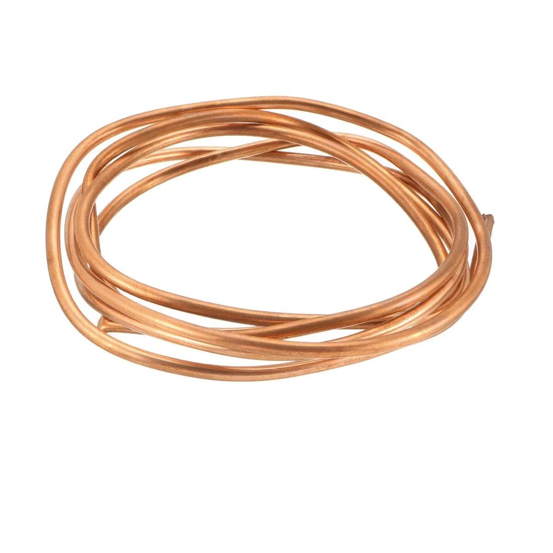 uxcell Soft Coil Copper Refrigeration Tubing 2m (6.5 Ft) | HVAC & AC Repair Coil — 13/64 Inch