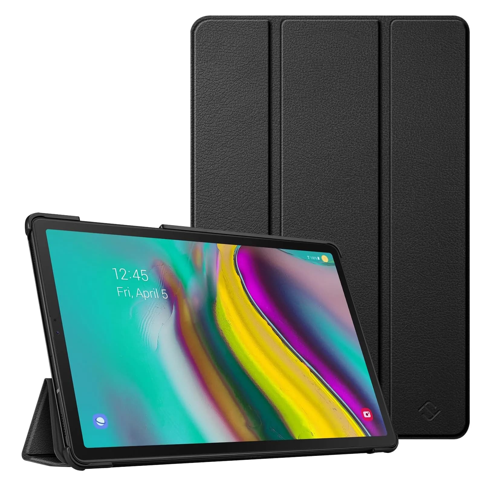 FINTIE Slim Case for Samsung Galaxy Tab S5e 10.5 Inch 2019, Black | Ultra-Thin Flip Cover with Auto Sleep/Wake - main product image