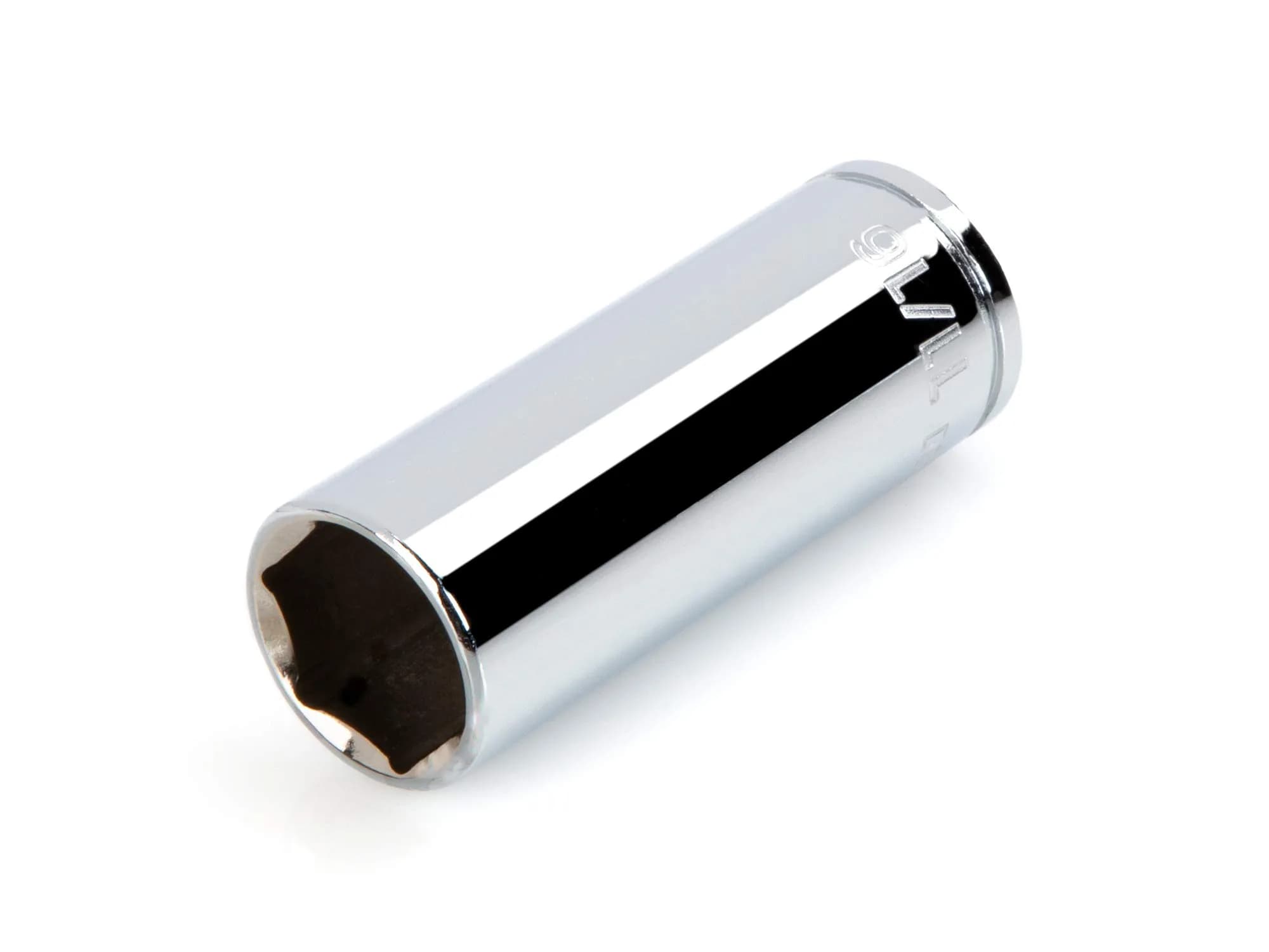 TEKTON 3/8 Inch Drive x 11/16 Inch 6-Point Deep Socket | SHD13017 | 17.46 mm (11/16 Inch)