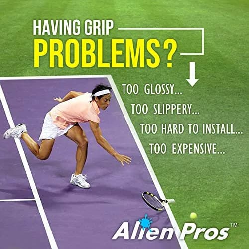 Alien Pros Tennis Racket Grip Tape (60 Grips) - Precut and Dry Feel Tennis Grip - Wrap Your Racquet for High Performance (60 Grips,Mixed Colors) thumbnail 2