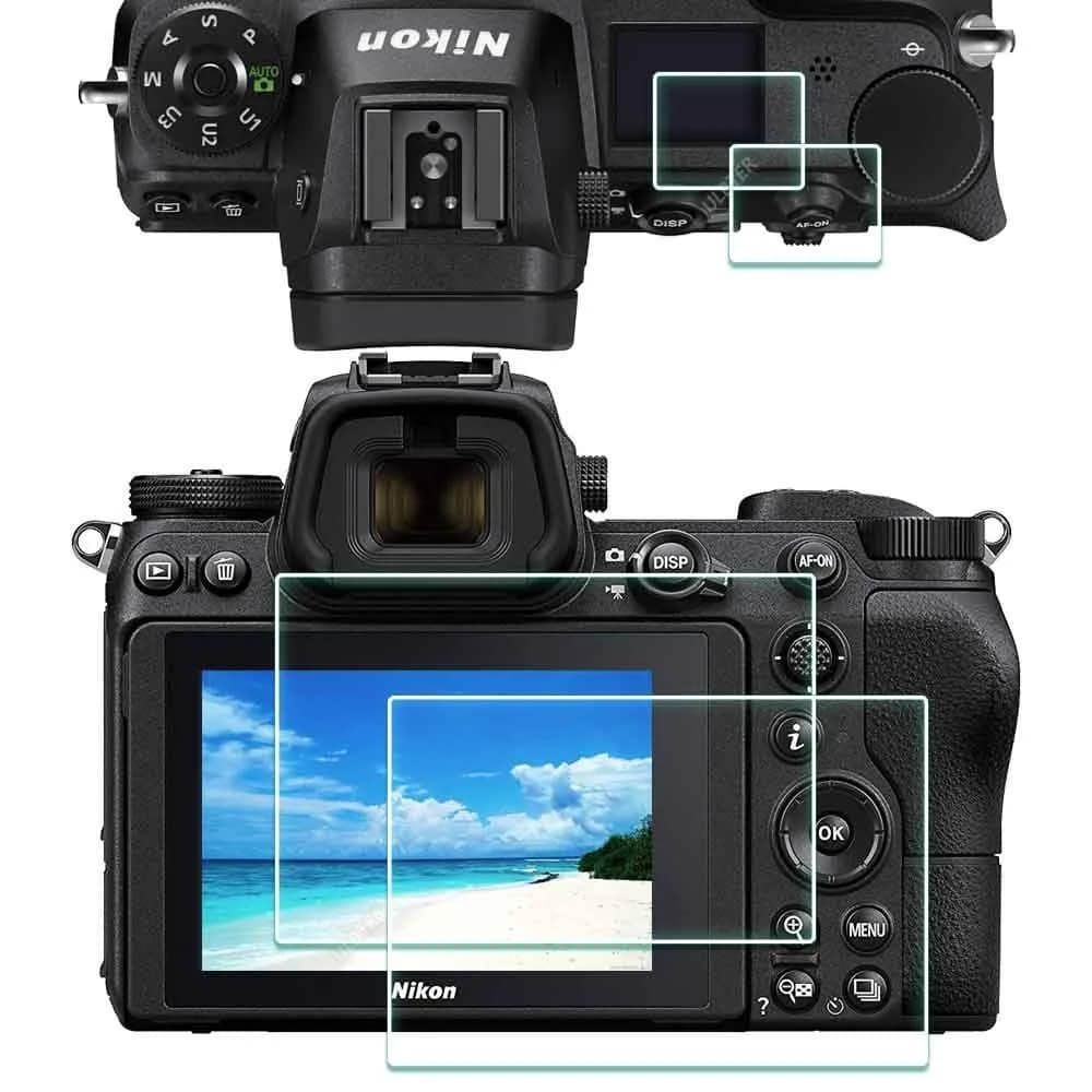 ULBTER Top+Screen Protector for Nikon Z6 III Z6III Camera 0.3mm 9H Hardness | Anti-Scratch & HD Clarity — Z6 Z7