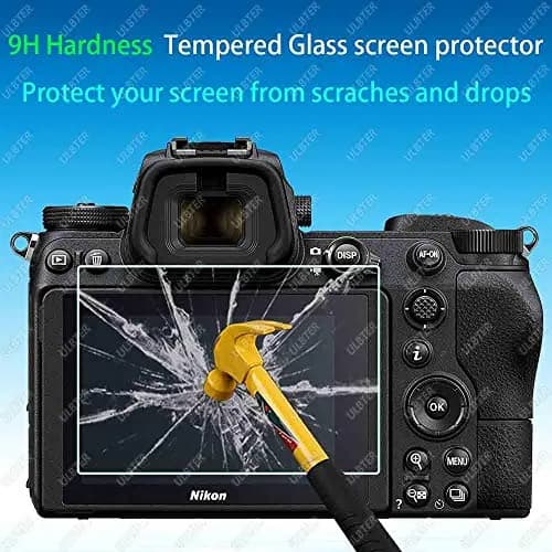 ULBTER Screen Protector for Nikon Z6 Z7 Z6II Z7II Z 7 Z 6 | 9H Tempered Glass, 2+2 Pack thumbnail 4