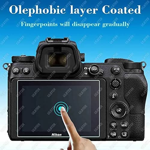 ULBTER Screen Protector for Nikon Z6 Z7 Z6II Z7II Z 7 Z 6 | 9H Tempered Glass, 2+2 Pack thumbnail 5