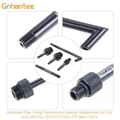 gohantee Transmission Fluid Oil Filling Filler Adapter Replacement for Audi 09G 01J 722.9 | Durable Aluminum Alloy, Easy Installation thumbnail 7