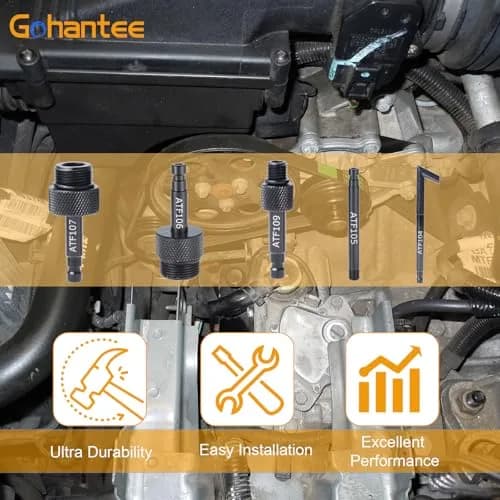 gohantee Transmission Fluid Oil Filling Filler Adapter Replacement for Audi 09G 01J 722.9 | Durable Aluminum Alloy, Easy Installation thumbnail 3