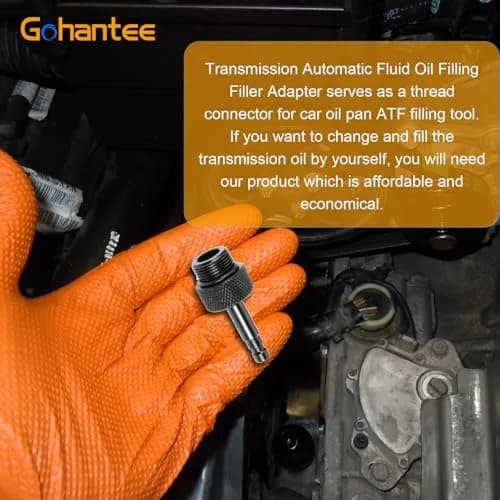 gohantee Transmission Fluid Oil Filling Filler Adapter Replacement for Audi 09G 01J 722.9 | Durable Aluminum Alloy, Easy Installation thumbnail 4