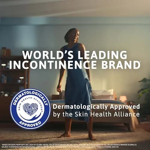 TENA Sensitive Skin Bladder Control Pads, Moderate Long 180 ct | Dermatologist Approved for Sensitive Skin thumbnail 8