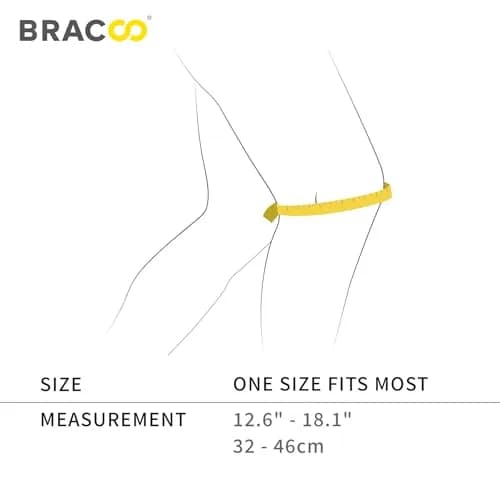 Bracoo Adjustable Knee Support Brace with Patellar Pad & Stabilizer Ring | 33-46cm (13-18 inch) thumbnail 8