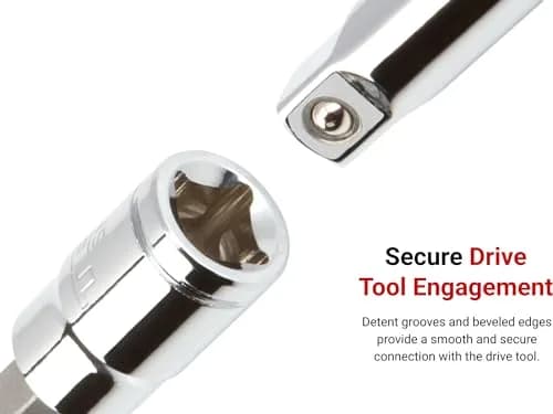 TEKTON 1/4 Inch Drive x 3/32 Inch Hex Bit Socket | Precise, Chrome-Plated, S2 Steel thumbnail 5