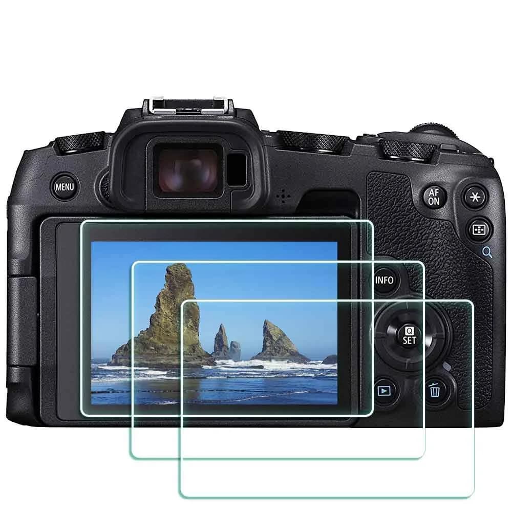 ULBTER 9H Tempered Glass Screen Protector for Canon EOS RP Camera (3 Pack) | Anti-Bubble, Anti-Scratch