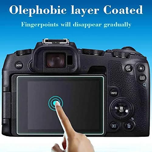 ULBTER 9H Tempered Glass Screen Protector for Canon EOS RP Camera (3 Pack) | Anti-Bubble, Anti-Scratch thumbnail 4