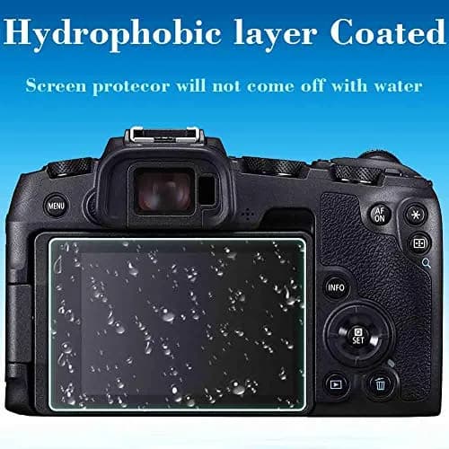 ULBTER 9H Tempered Glass Screen Protector for Canon EOS RP Camera (3 Pack) | Anti-Bubble, Anti-Scratch thumbnail 6