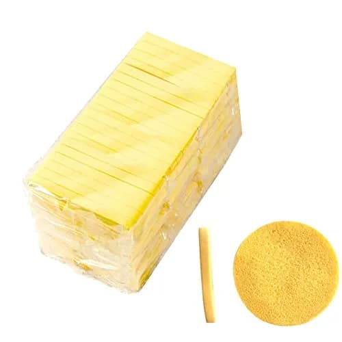 Tegelrying Compressed Facial Sponges 120 Count | Professional Makeup Removal Round Face Wash Spa Pads thumbnail 1