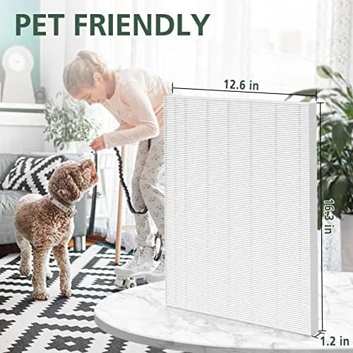 isinlive 115115 Replacement Air Purifier Filter A Size 21 for Winix PlasmaWave 5300-2, 6300-2, C535, P300, AM90, 9000, 5000, 5000B, C909, 9800 | 2 True HEPA + 8 Carbon Pre-Filters thumbnail 7