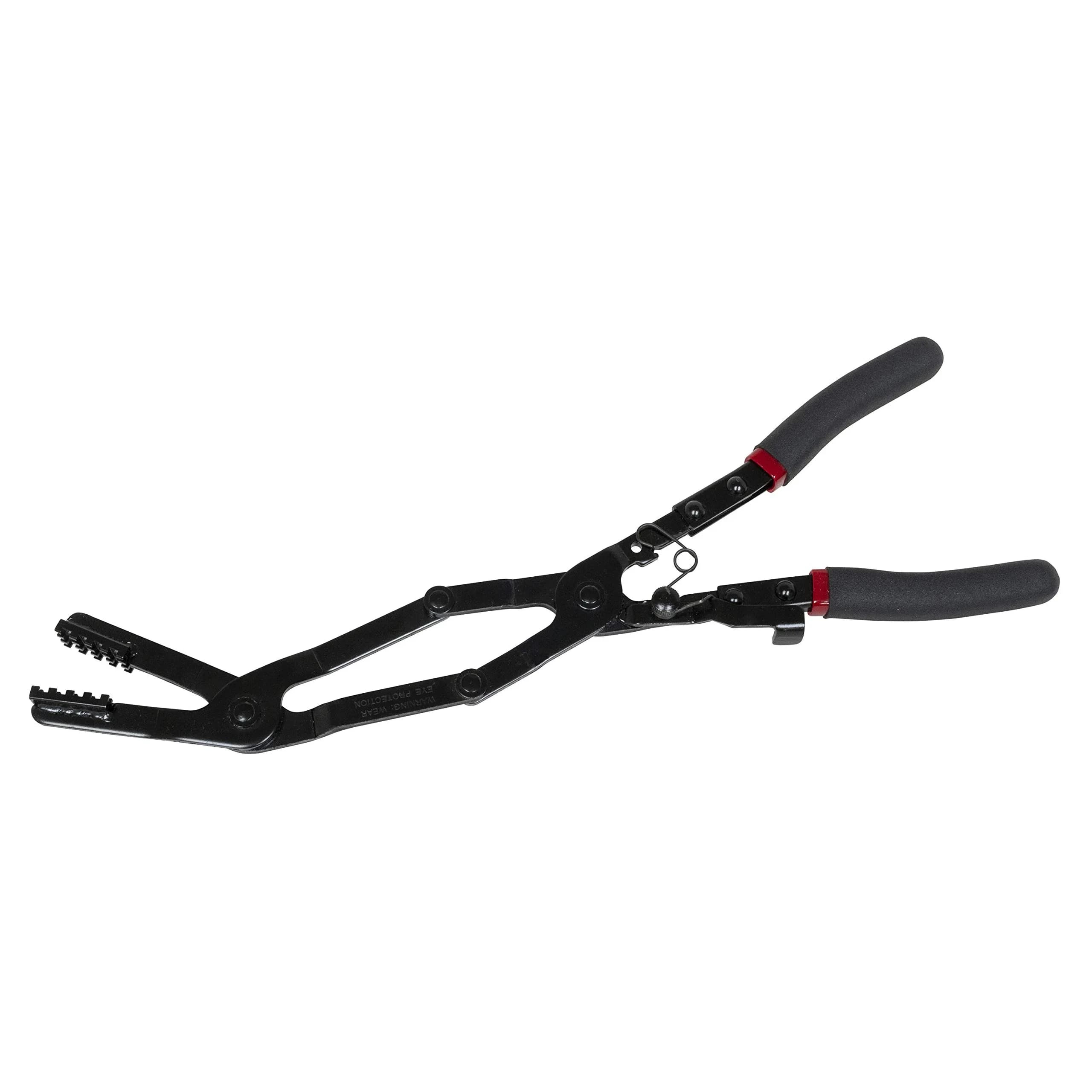 Lisle 17370 35 Degree Long Hose Clamp Pliers with Ratcheting Lock | 43.18 cm (17 in) Length - main product image