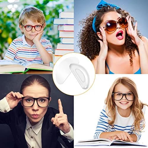 SMARTTOP Adhesive Nose Pad, 20 Pairs | Silicone Anti-Slip for Glasses & Sunglasses, 18mm, 1mm Thick thumbnail 5