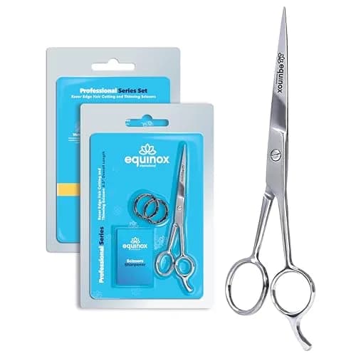 Equinox International Hair Cutting Scissors 6.5” | Precision & Comfort for Men & Women thumbnail 1