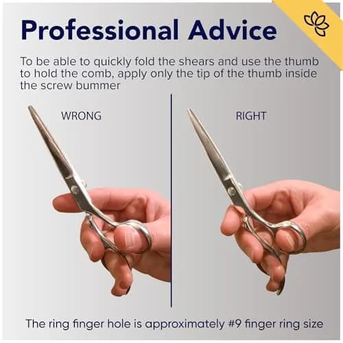Equinox International Hair Cutting Scissors 6.5” | Precision & Comfort for Men & Women thumbnail 7