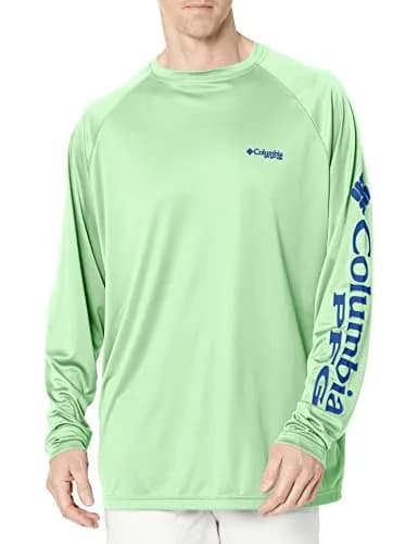 Columbia Men's PFG Terminal Tackle Long Sleeve Fishing Shirt UPF 50 156g (5.5oz) | Moisture-Wicking Breathable Sun Protection thumbnail 1