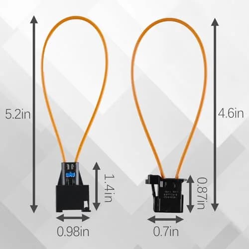 kithing MOST Optical Fiber Loop Bypass Adapter 2-Pack | Diagnose Car Fiber Optic Network Issues thumbnail 5