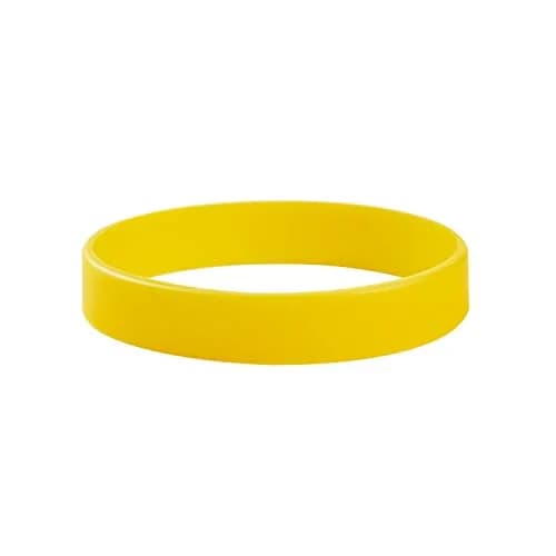 BRANDWINLITE Yellow Silicone Bracelets 8 inch (202mm) | 6-Pack Value for Events & Daily Use thumbnail 3