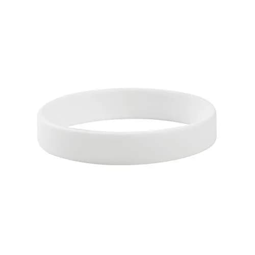 BRANDWINLITE White Silicone Bracelets 6-Pack | 202mm (8") Unisex Adult thumbnail 4