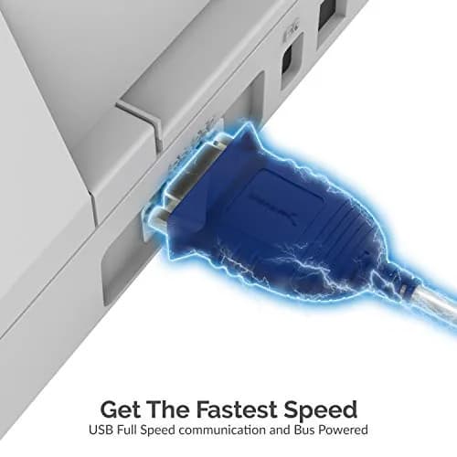 Sabrent USB 2.0 to Serial DB9 RS232 Converter Cable 1.83m (6ft) | Prolific Chipset, Plug & Play thumbnail 5