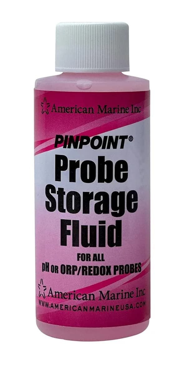American Marine Pinpoint Probe Storage Fluid for pH and ORP/REDOX Probes 60 mL (2.03 Fl Oz) | Essential for Electrode Maintenance