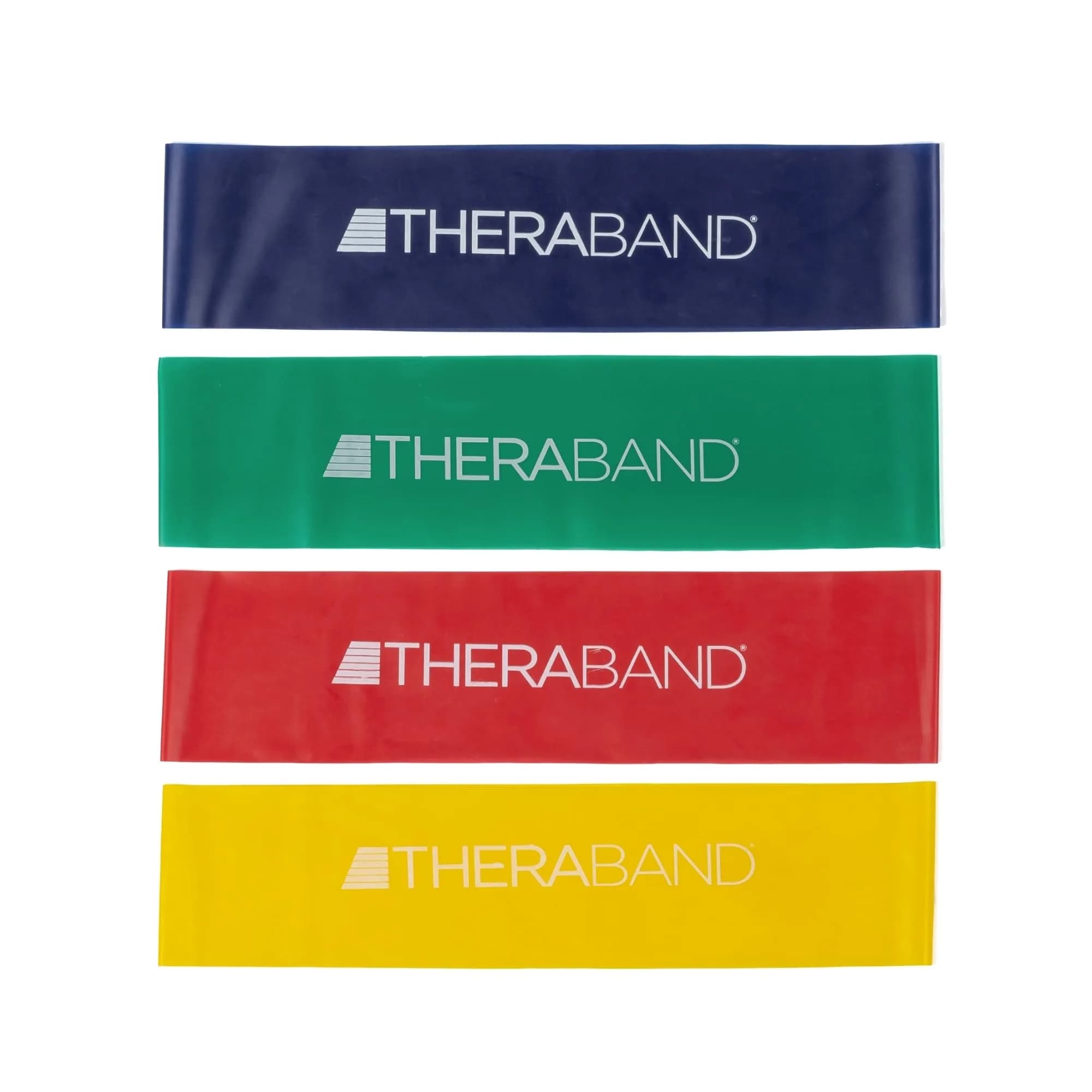 THERABAND Resistance Band Loop Set 12" (30.48cm) | 4-Pack for Strength Training & Stretching - main product image