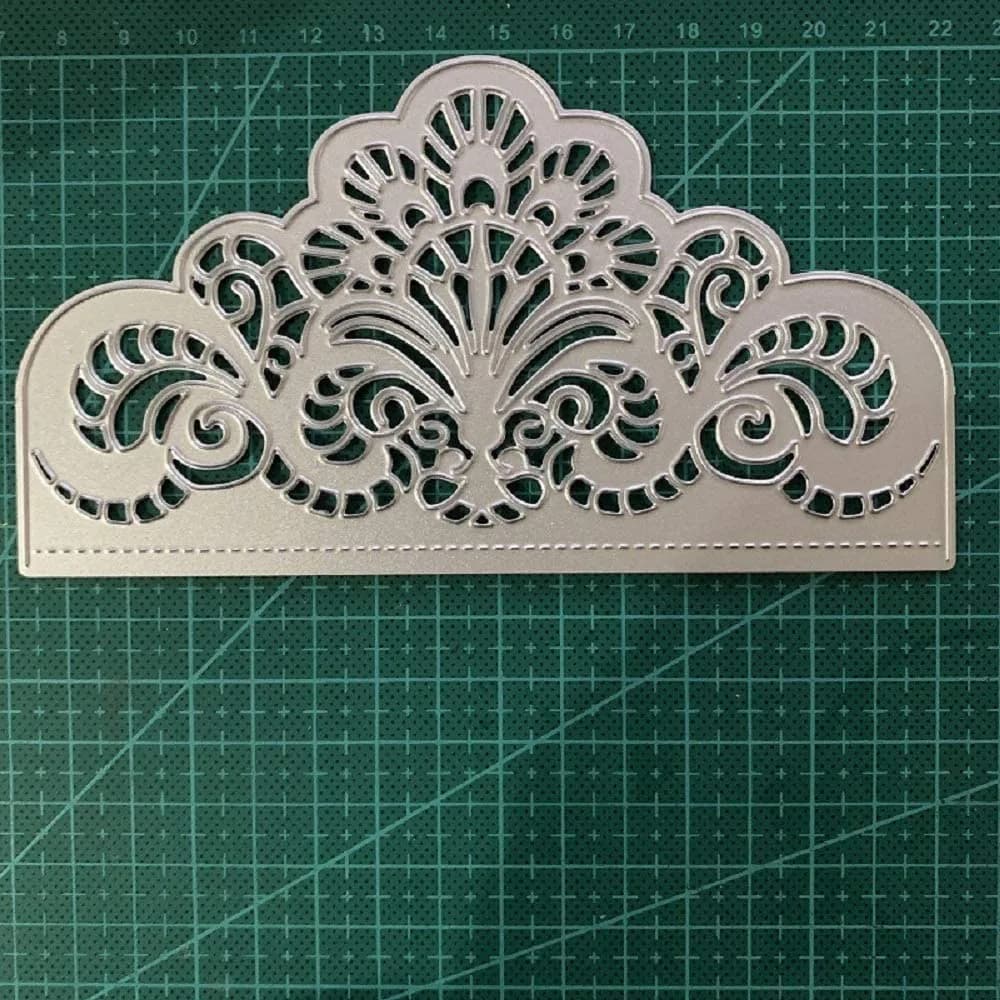 DIY Scrapbooking Artist Lace Shape Cutting Dies 1 set | Creative Paper Craft Tool - main product image