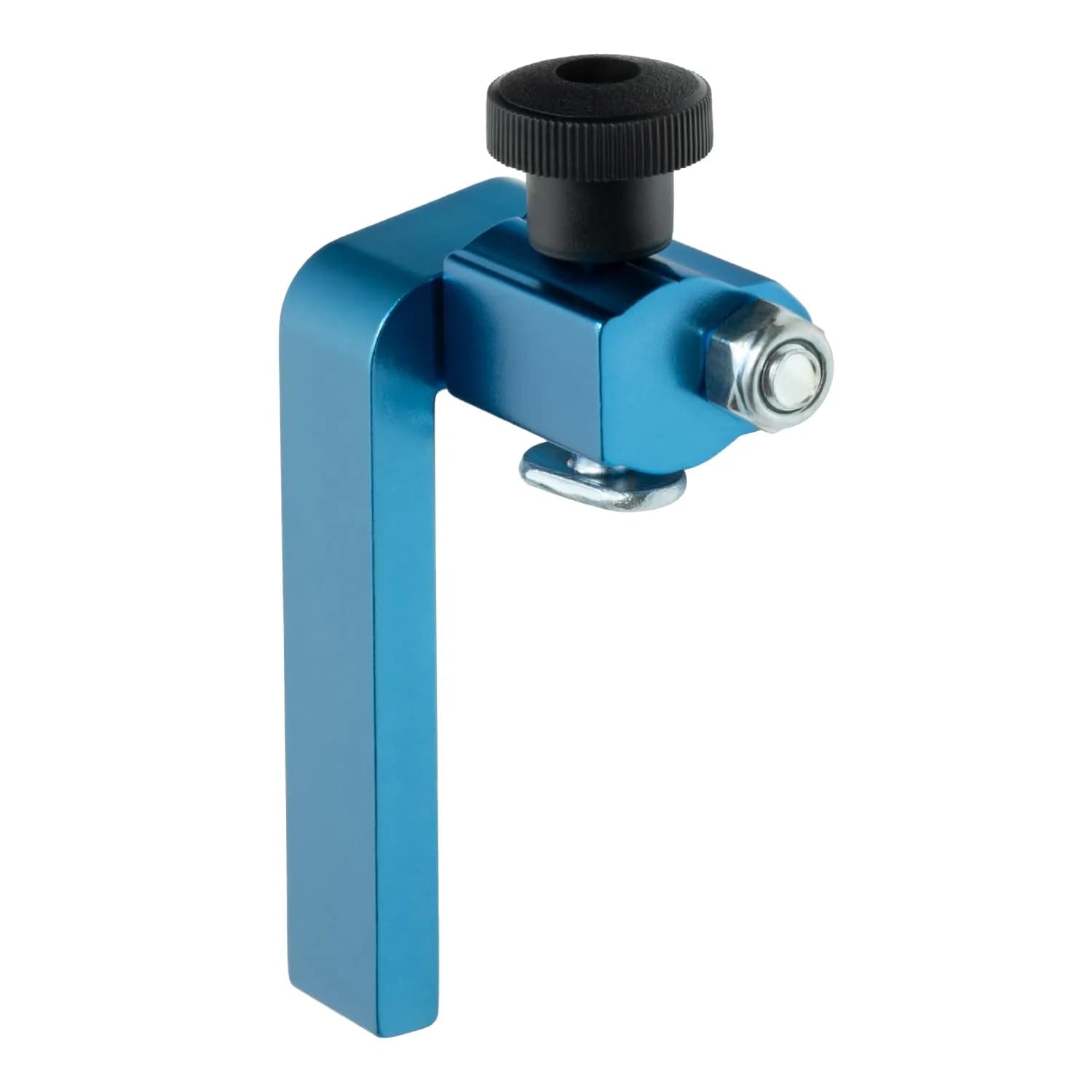 POWERTEC 3" Fence Flip Stop for Table Saw, Miter Saw, and Drill Press, T Track Accessories for Woodworking, 1PK (71367) | Universal T-Track Flip Stop