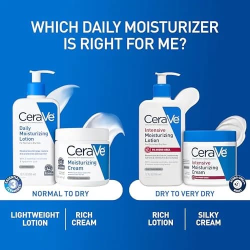 CeraVe Daily Moisturizing Lotion for Dry Skin 562ml (19 Fl Oz) | Fragrance-Free, Oil-Free, Non-Comedogenic thumbnail 7