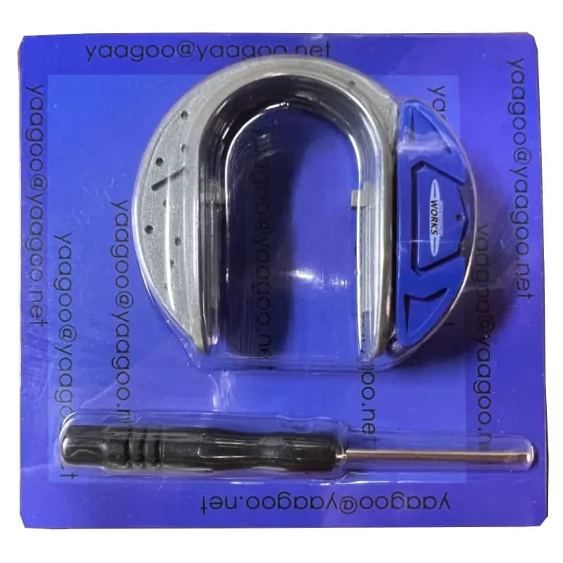 YaaGoo Blue ABS Keychain Key Cover Case for Mini Cooper F54-F60 | Lightweight & Durable thumbnail 4