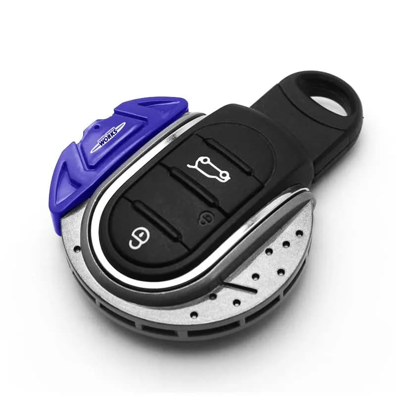 YaaGoo Blue ABS Keychain Key Cover Case for Mini Cooper F54-F60 | Lightweight & Durable thumbnail 5